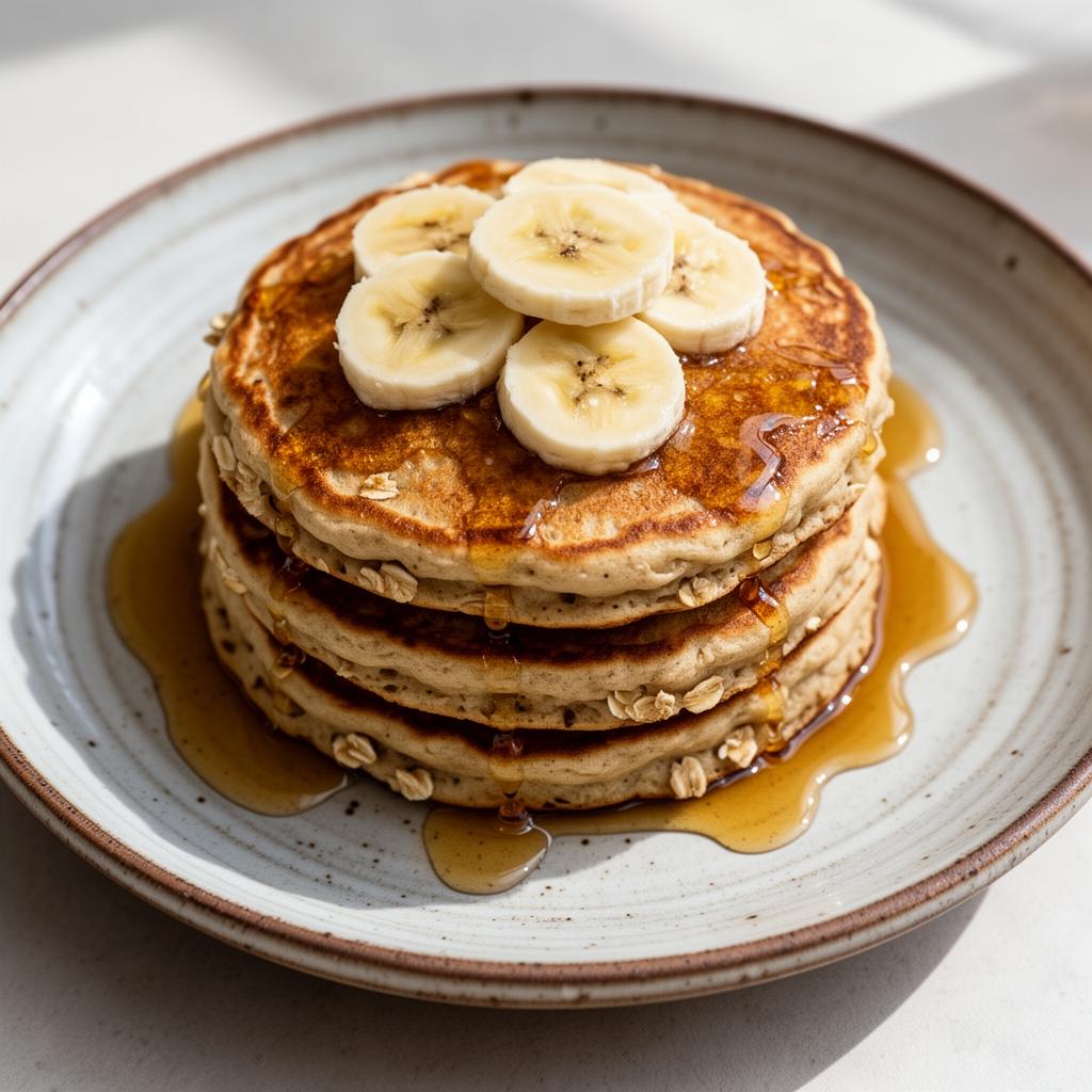 Panquecas de Banana e Aveia